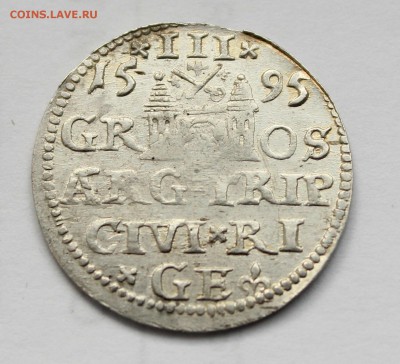 Трояк (Сигизм.) Рижский 1595г. до 03.05 в 22-00 по Мск - 4-2.JPG