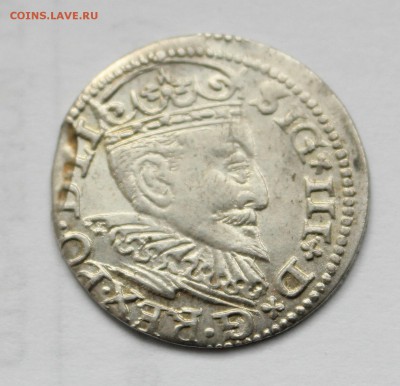Трояк (Сигизм.) Рижский 1595г. до 03.05 в 22-00 по Мск - 4-1.JPG
