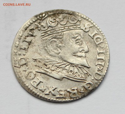Трояк (Сигизм.) Рижский 1595г. до 03.05 в 22-00 по Мск - 5-1.JPG