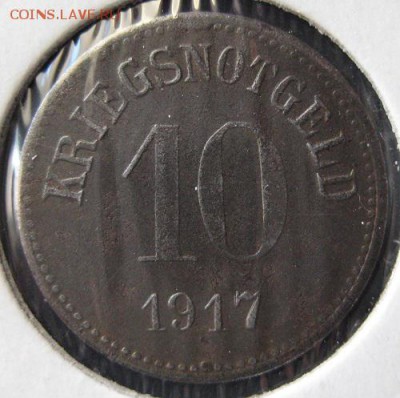 Нотгельд 10 пф. 1917, Furth, до 22.00 2.05. - IMG_6983.JPG