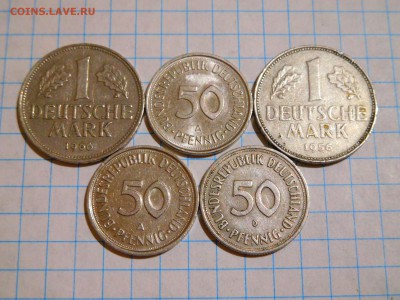 39 шт. пфенниги ФРГ, разные года и дворы, до 02.05.2017г. - DSCN1219_thumb
