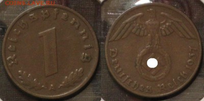 Германия 1 пфеннинг 1937 - IMG_5850.JPG
