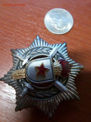 ЮГОСЛАВИЯ орден Военных заслуг 3 ст, серебро  30.04.17 - LscfbA3H_kI