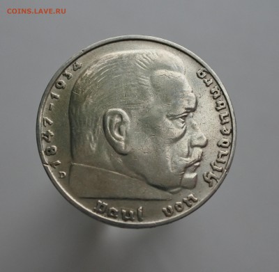 С 1 рубля Третий Рейх 2 марки 1936г D до 1.05. 22-00 мск - 4