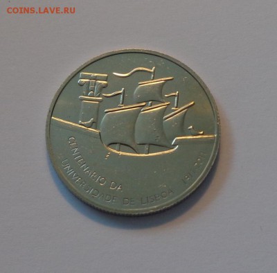 ПОРТУГАЛИЯ - 2,5 евро 2011 УНИВЕРСИТЕТ КОРАБЛЬ 5.05, 22.00 - Португалия 2.5. евро 2011 100л Университету Лиссабона_1