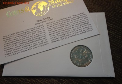 МАРШАЛЛОВЫ О-ВА - 5д. ЭЛВИС ПРЕСЛИ конверт 5.05, 22.00 - Маршалловы о-ва - Элвис конверт1