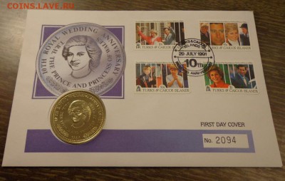 ТЕРКС и КАЙКОС-1к СВАДЬБА ЧАРЛЬЗА И ДИАНЫ конв. 5.05, 22.00 - Теркс и Кайкос 10 лет со дня свадьбы Дианы и Чарльза конверт_1