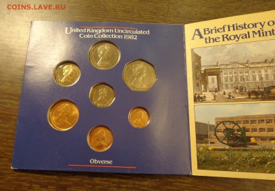 АНГЛИЯ - годовой набор 1982 буклет до 5.05, 22.00 - Англия - годовой набор 1982 буклет2