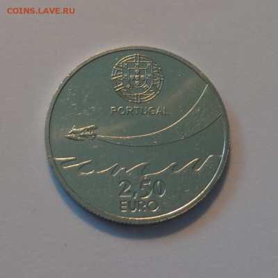 ПОРТУГАЛИЯ - 2,5 евро 2011 ВОЕННАЯ АВИАЦИЯ до 5.05, 22.00 - Португалия 2.5. евро 2014 100 л Военной авиации_1