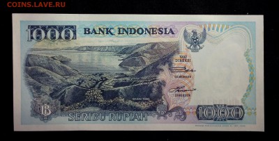 Индонезия 1000 рупий 1992 unc до 06.05.17. 22:00 мск - 1