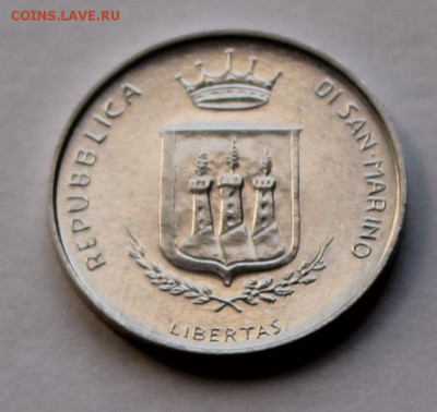 Сан Марино 5 лир 1983. - 8