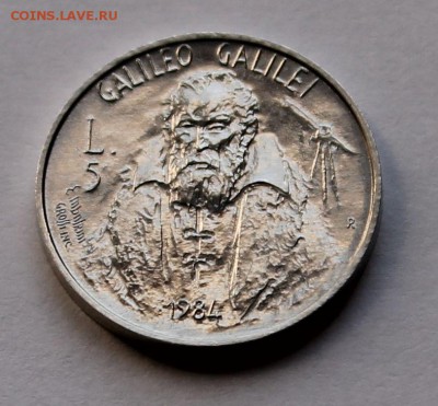 Сан Марино 5 лир 1984. - 4