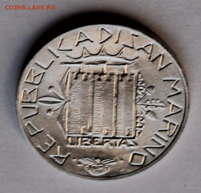 Сан Марино 5 лир 1985. - 8