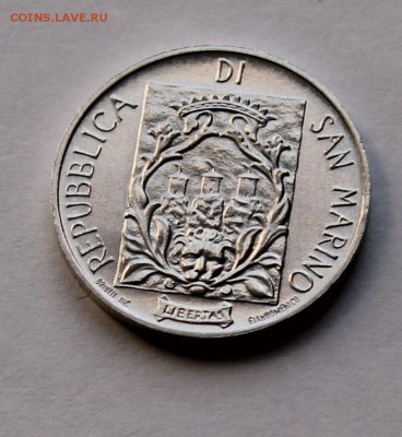 Сан Марино 5 лир 1988. - 8