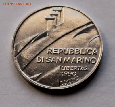Сан Марино 5 лир 1990. - 8