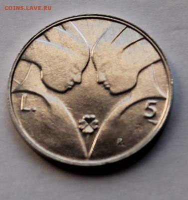 Сан Марино 5 лир 1990. - 4