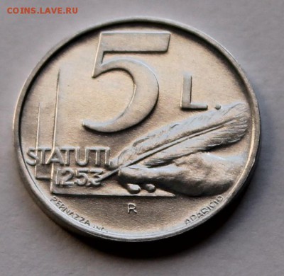 Сан Марино 5 лир 1991. - 4