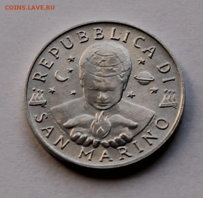 Сан Марино 5 лир 1996. - 8