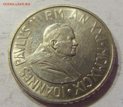 100 лир 1999 право на мир Ватикан 05.05.2017 22:00 МСК - CIMG9988.JPG
