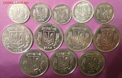 1-50 Копинок (Укр.) 40шт. год разный до 5.05.17 в 22.15 - image