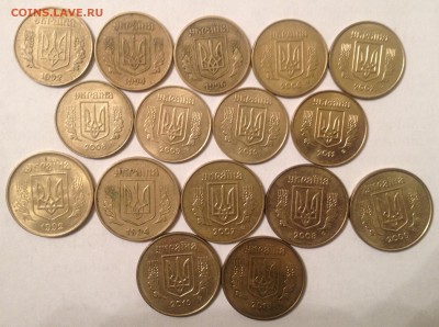 1-50 Копинок (Укр.) 40шт. год разный до 5.05.17 в 22.15 - image