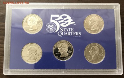 США, Набор 2005г., 25 Центов "Штаты", пруф - IMG_1141.JPG