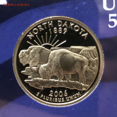 США, Набор 2006г., 25 Центов "Штаты", пруф - IMG_1126.JPG