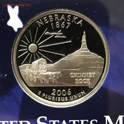 США, Набор 2006г., 25 Центов "Штаты", пруф - IMG_1128.JPG