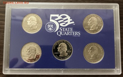 США, Набор 2006г., 25 Центов "Штаты", пруф - IMG_1133.JPG