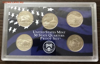 США, Набор 2006г., 25 Центов "Штаты", пруф - IMG_1134.JPG