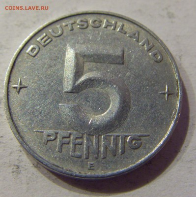 5 пфеннигов 1953 Е ГДР №1 05.05.2017 22:00 МСК - CIMG0172.JPG
