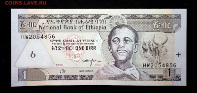 Эфиопия 1 быр unc до 07.05.17. 22:00 мск - 2