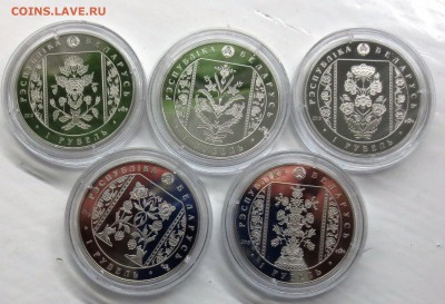 БЕЛАРУСЬ...комплект 5 монет.СЛУЦКИЕ ПОЯСА...до 5.05 - IMG_4829.JPG