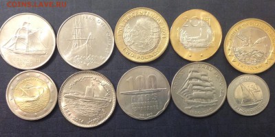 Разыскиваю монеты, посвящённые морским сражениям - image