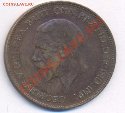 Британия 1 пенни.1929 г. До 15.02.11 г. 22-00 МСК. - 29.1