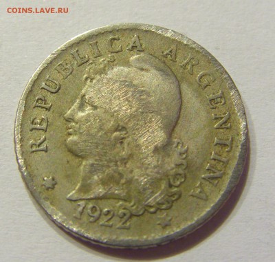 5 сентаво 1922 Аргентина 06.05.17 22:00 МСК - CIMG0928.JPG