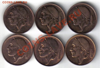Бельгия 50 сантимов 1977,79,80,82,87,96 до 14.02 21.00мск - Бельгия 50 сантим-4