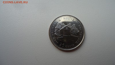 КАНАДА 25 ЦЕНТОВ 1992 НОВЫЙ БРАУНСВИК - DSC04341.JPG