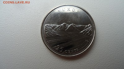 КАНАДА 25 ЦЕНТОВ 1992 ЮКОН - DSC04349.JPG