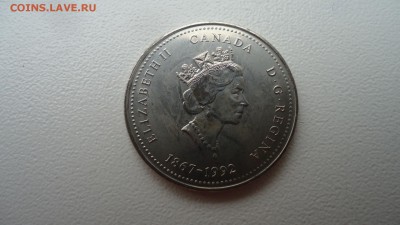 КАНАДА 25 ЦЕНТОВ 1992 ОСТРОВ ПРИНЦА ЭДВАРДА - DSC04360.JPG