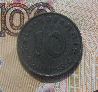 10 пфеннингов 1941 В до 05-05-2017 до 22-00 по Москве - 10 41 В Р