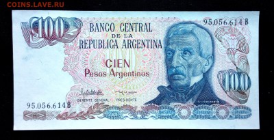 Аргентина 100 песо 1976 до 08.05.17. 22:00 мск - 2