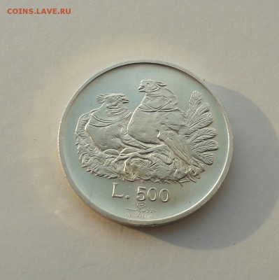 Сан-Марино 500 лир 1974  UNC с 200 руб до 08.05 22:00 - 20170502_180105