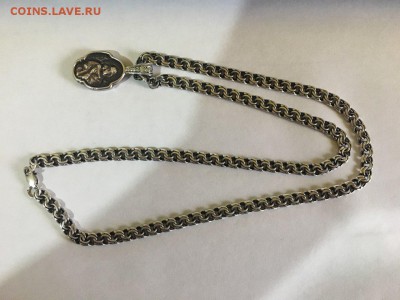 цепь с кулоном серебро 925 пр - Q6Xy_7QZDkU