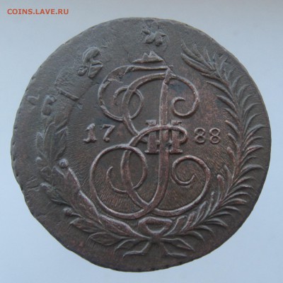 2 копейки 1788 г. перечекан из 4 копеек - IMG_0471