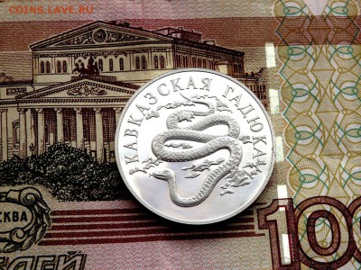 1 рубль 1999 года Кавказская гадюка до 05.05.2017 22-00 - P5040768.JPG