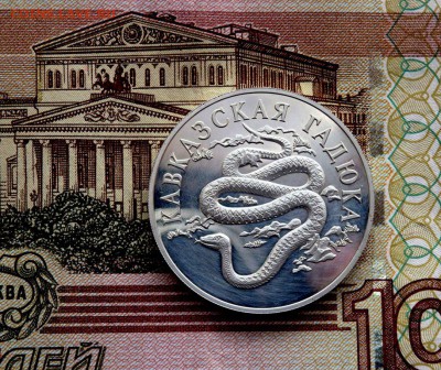 1 рубль 1999 года Кавказская гадюка до 05.05.2017 22-00 - P5040767.JPG