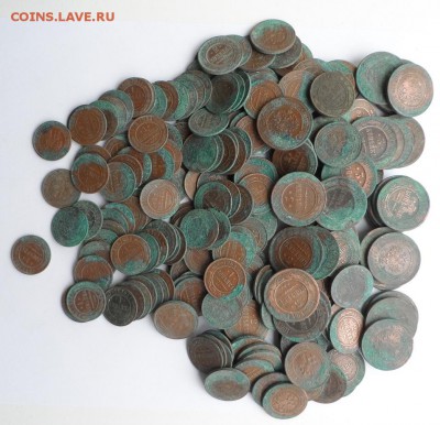 Николаевские 1,2,3 копейки 255 штук - SAM_4917.JPG