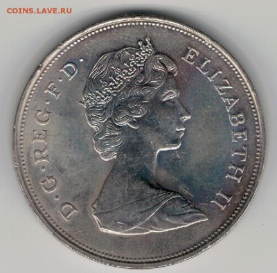 Великобритания крона 1980 Королева-мать 08.05 в 22.00 (Д963) - 4-80
