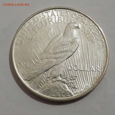 США 1 доллар 1923  (Мирный)  UNC до 08.05 22:00 - 20170504_211650